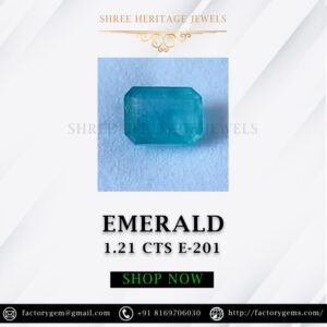 1.21 Carat Natural Emerald Stone