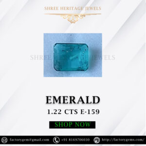 1.22 Carat Natural Emerald Stone
