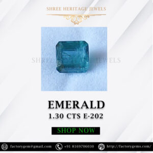 1.30 Carat Natural Emerald Stone