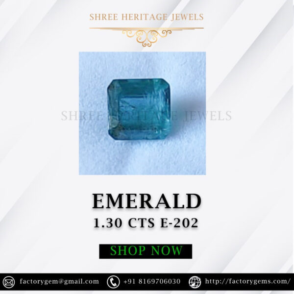 1.32 Carat Natural Emerald stone