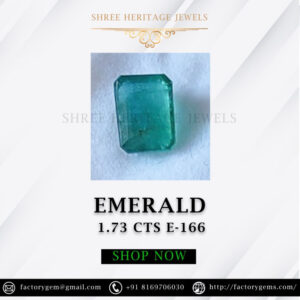 1.73 Carat Natural Emerald Stone