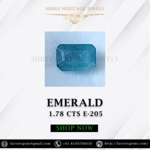 1.78 Carat Natural Emerald Stone