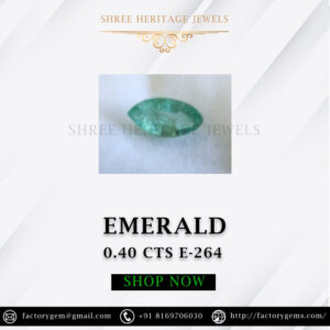 0.40 Carat Natural Emerald Stone