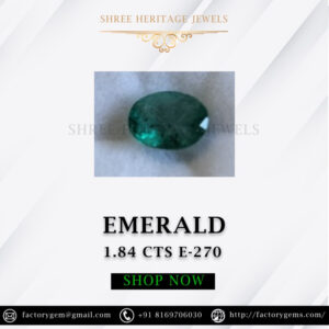 1.84 Carat Natural Emerald Stone
