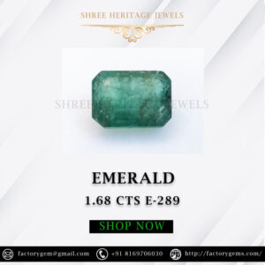 1.68 Carat Natural Emerald stone