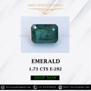 1.73 Carat Natural Emerald stone