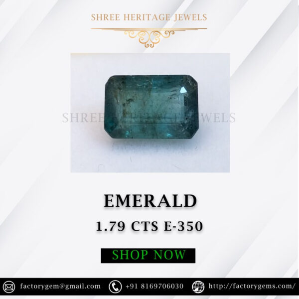 1.79 Carat Natural Emerald stone
