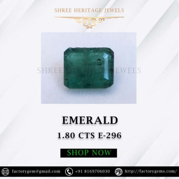 1.80 Carat Natural Emerald stone
