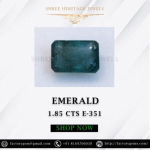 1.85 Carat Natural Emerald stone