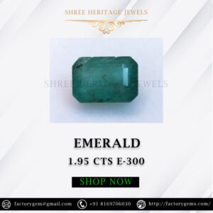 1.95 Carat Natural Emerald stone