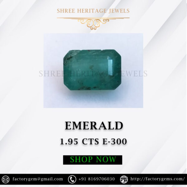 1.95 Carat Natural Emerald stone