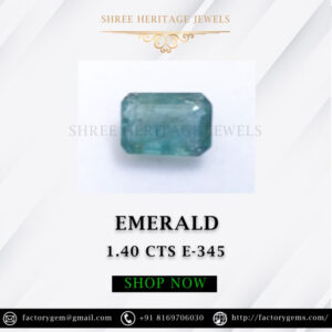 1.40 Carat Natural Emerald stone