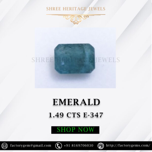 1.49 Carat Natural Emerald stone
