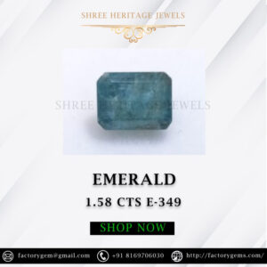 1.58 Carat Natural Emerald stone