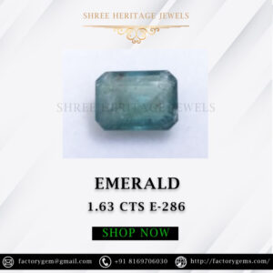 1.63 Carat Natural Emerald stone