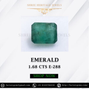 1.68 Carat Natural Emerald stone