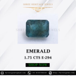 1.75 Carat Natural Emerald stone