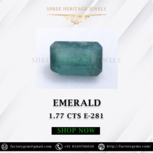 1.77 Carat Natural Emerald stone