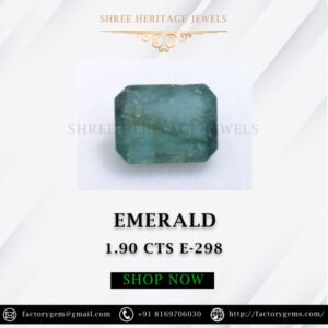 1.90 Carat Natural Emerald stone