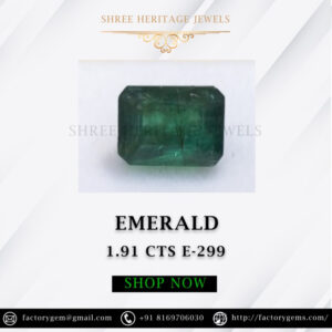 1.91 Carat Natural Emerald stone