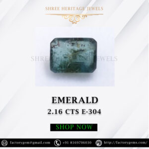 2.16 Carat Natural Emerald stone