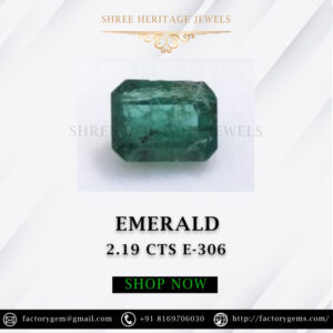2.19 Carat Natural Emerald stone
