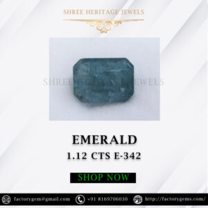 1.12 Carat Natural Emerald stone