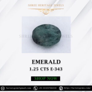 1.25 Carat Natural Emerald stone