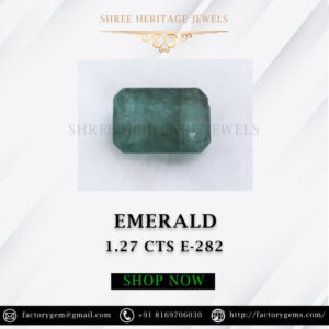1.27 Carat Natural Emerald stone