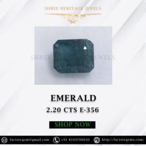 2.20 Carat Natural Emerald stone