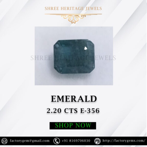2.20 Carat Natural Emerald stone