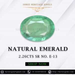 2.26 Carat Natural Emerald Stone