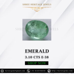 3.10 Carat Natural Emerald Stone