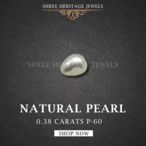 0.38 Carat Natural Basra Pearl Stone