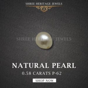 0.58 Carat Natural Basra Pearl Stone