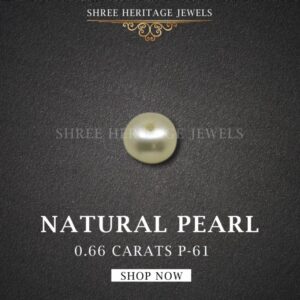 0.66 Carat Natural Basra Pearl Stone