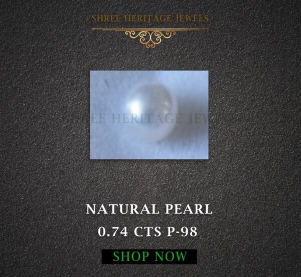 0.74 Carat Natural South Sea Pearl