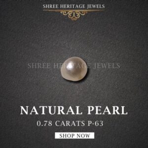 0.78 Carat Natural Pearl Stone