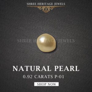 0.92 Carat Natural Basra Pearl Stone