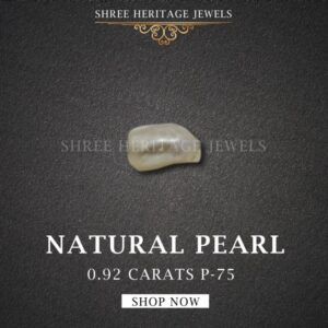 0.92 Carat Natural Basra Pearl Stone