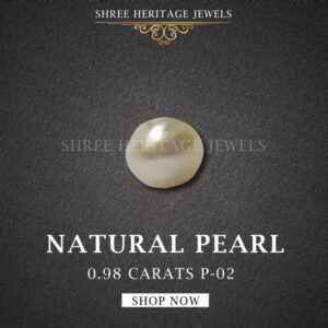 0.98 Carat Natural Basra Pearl Stone