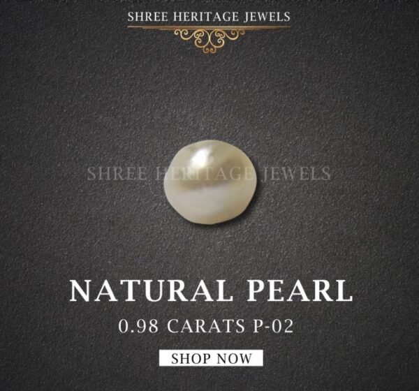 0.98 Carat Natural Basra Pearl Stone