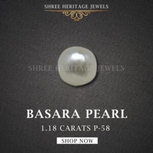 1.18 Carat Natural Basra Pearl Stone