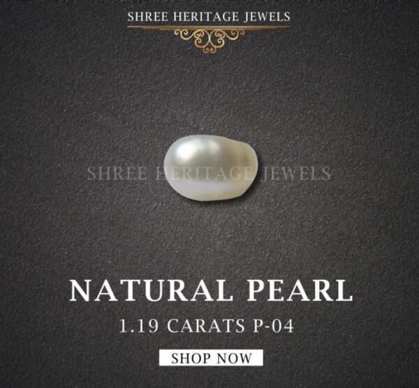1.19 Carat Natural Basra Pearl Stone
