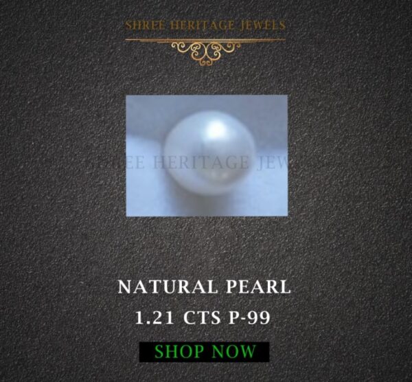 1.21 Carat Natural South Sea Pearl