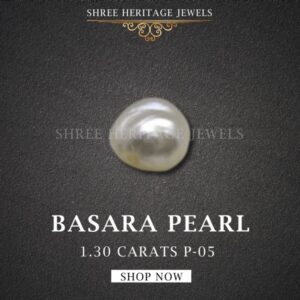 1.30 Carat Natural Basra Pearl Stone
