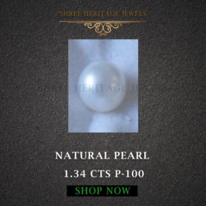 1.34 Carat Natural South Sea Pearl