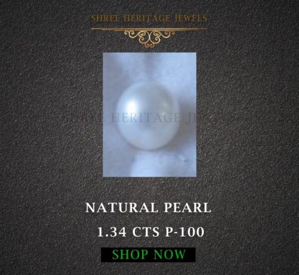 1.34 Carat Natural South Sea Pearl
