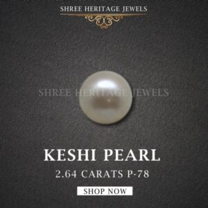 2.64 Carat Natural Keshi Pearl Stone