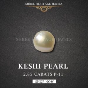 2.85 Carat Natural Keshi Pearl Stone